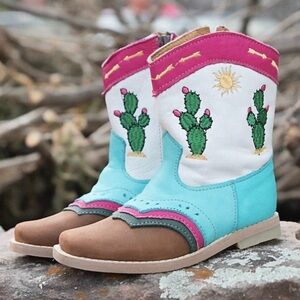 Toddler Cowgirl Boots -Cactus-Shea Kids